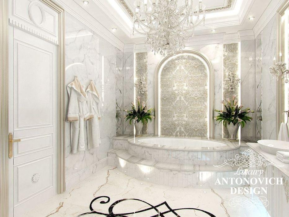 Красивые интерьеры ванных комнат от Антонович Дизайн