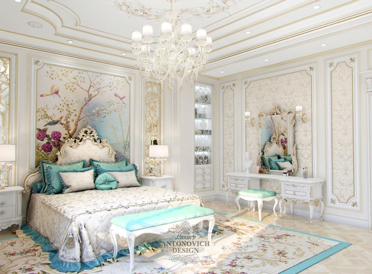 Дизайн спальни с зеркалами