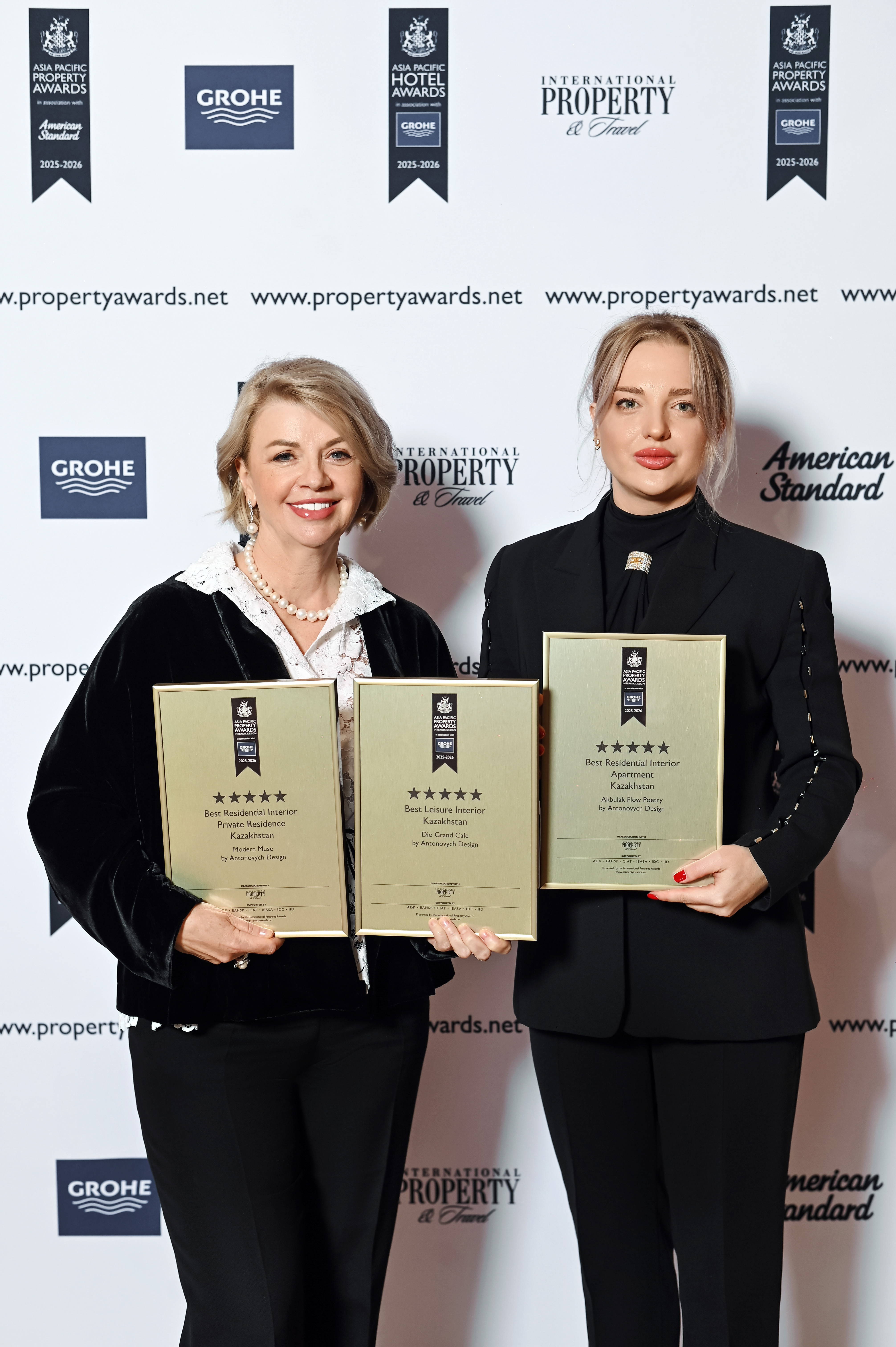 Antonovych Design — три победы на Asia Pacific Awards
